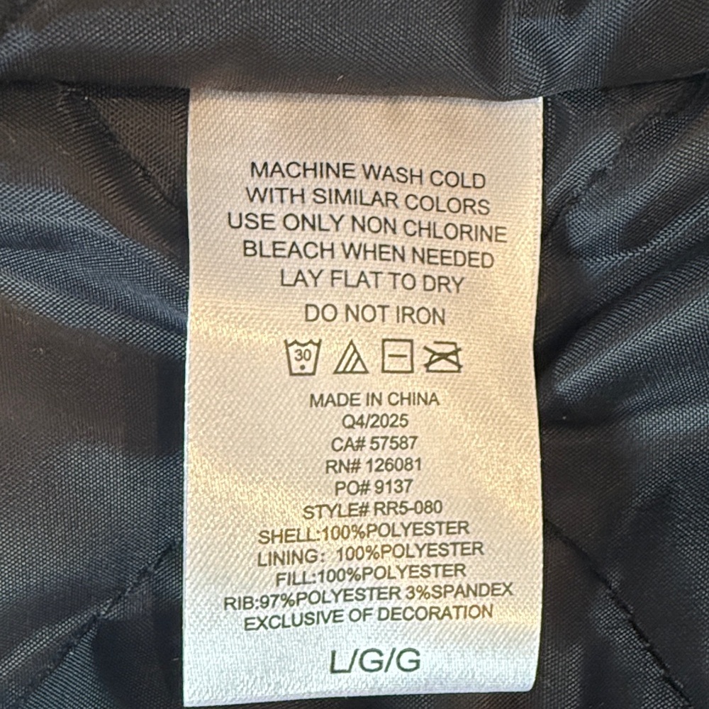 Reason Red and Cream 'Pablo Escobar' Racing Bomber Jacket - Picture 10 of 11